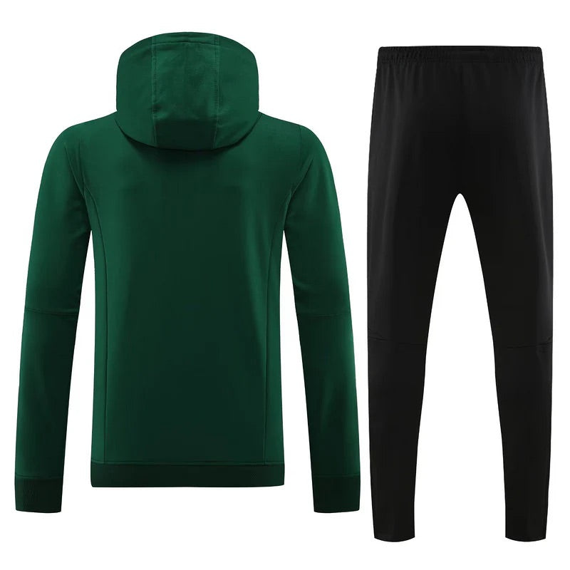 Algeria Zipped Tracksuit Green/Black 2024-2025